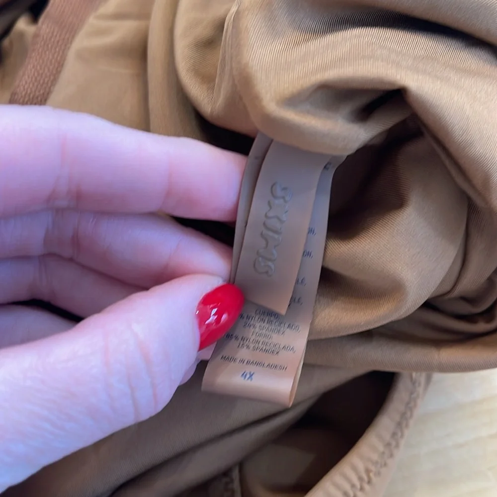 SKIMS One Piece Brown Bathing Suit